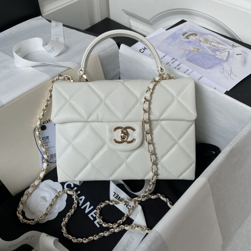 Ch**el top handle bags